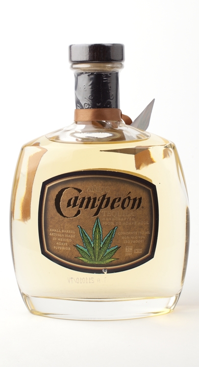 Bottle of Campeon Añejo Tequila