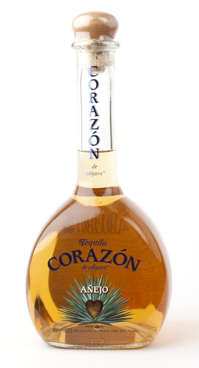 Bottle of Corazon Añejo Tequila
