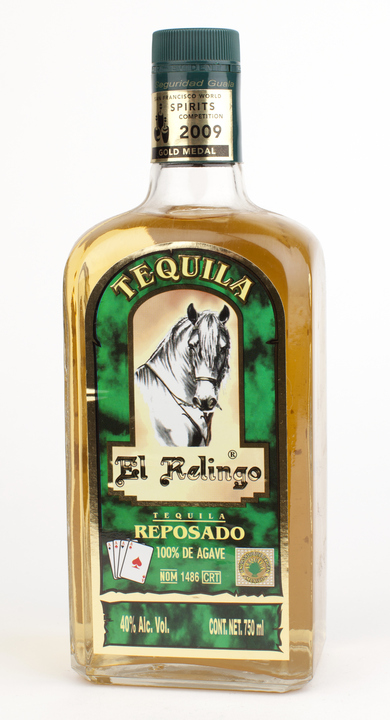 Bottle of El Relingo Reposado