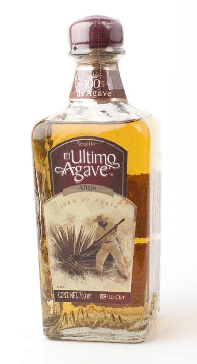 Bottle of El Ultimo Agave Añejo