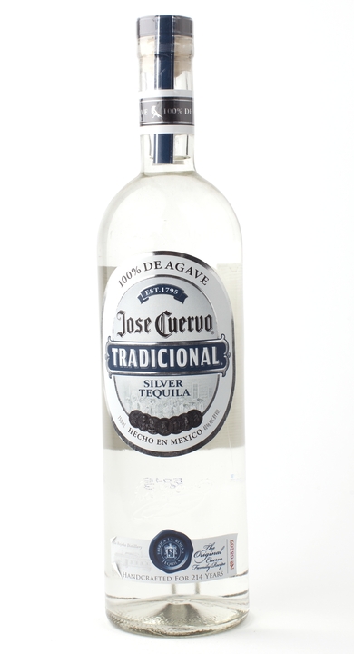 Bottle of Cuervo Tradicional Blanco