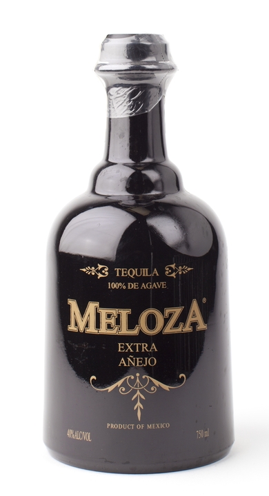 Bottle of Meloza Añejo Extra Aged Tequila