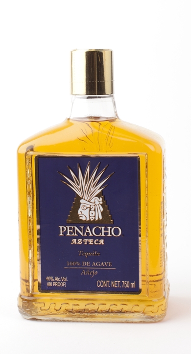 Bottle of Penacho Azteca Añejo