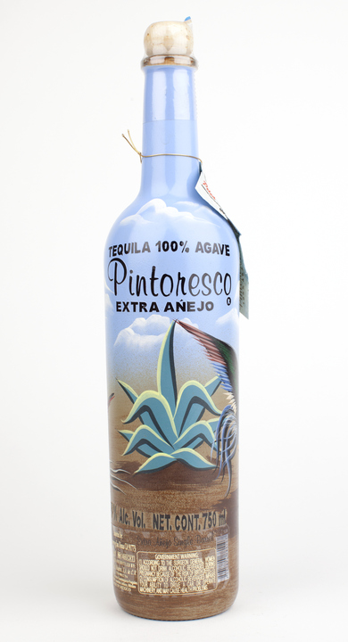 Bottle of Pintoresco Tequila Extra Añejo