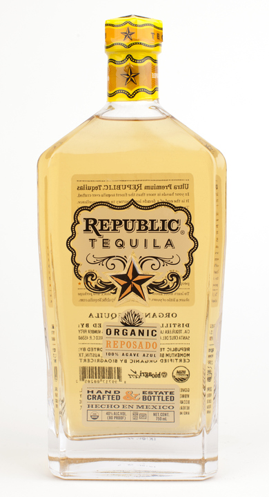 Bottle of Republic Reposado