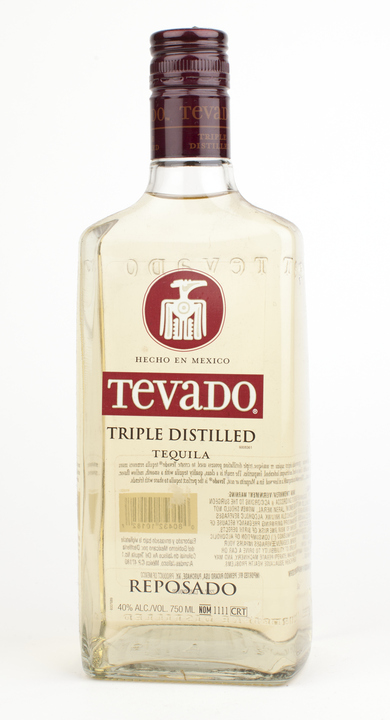 Bottle of Tevado Reposado