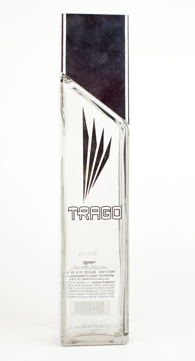 Bottle of Trago Tequila Silver