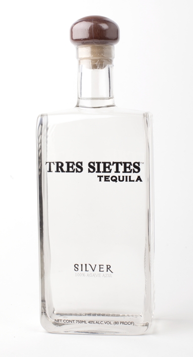 Bottle of Tres Sietes Silver
