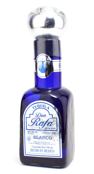 Bottle of Tequila Don Rafa Blanco