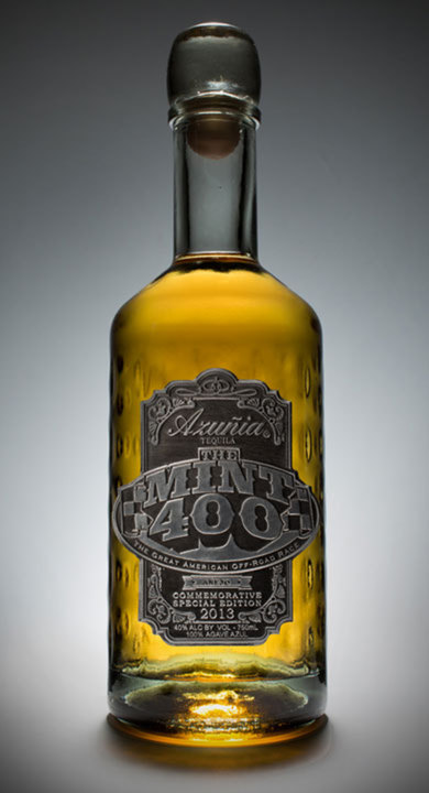 Bottle of Azunia Tequila 2013 Mint 400