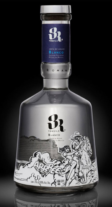 Bottle of 3R Blanco