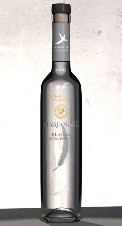 Bottle of Mariangel Tequila Blanco