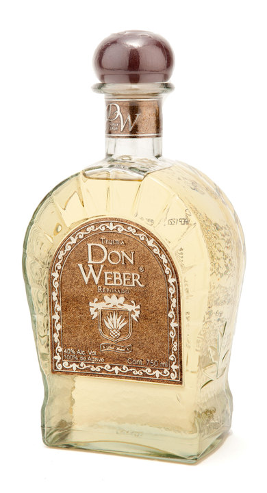 Bottle of Don Weber Premium Reposado