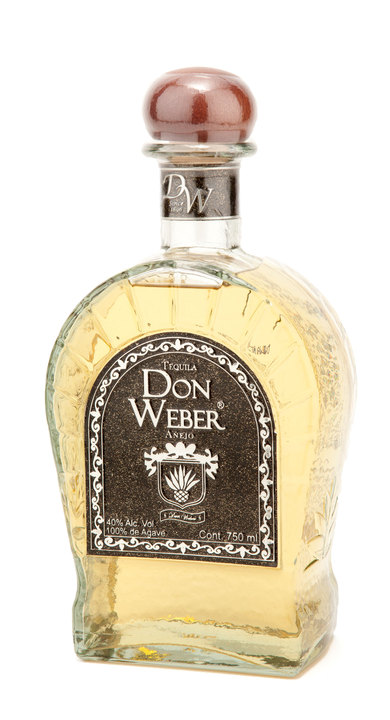 Bottle of Don Weber Premium Añejo