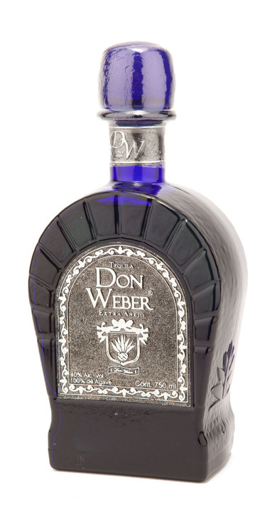 Bottle of Don Weber Premium Extra Añejo