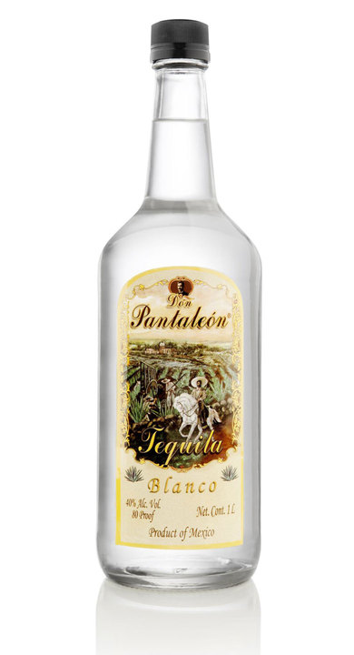 Bottle of Don Pantaleon Tequila Blanco