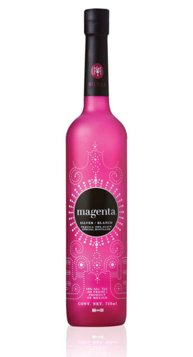 Bottle of Magenta Silver / Blanco