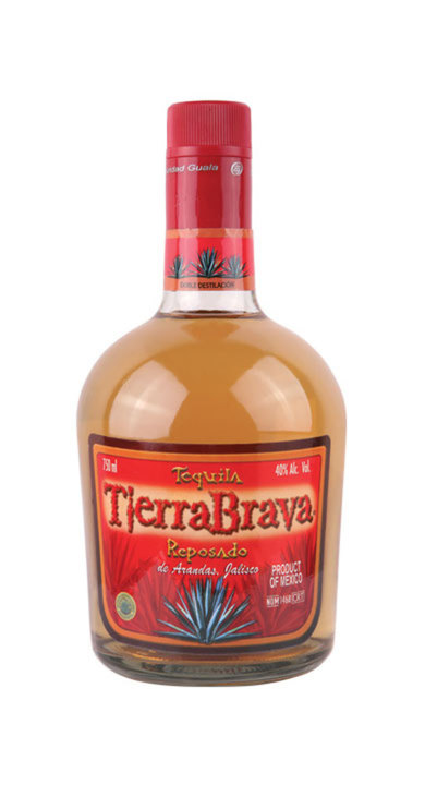 Bottle of Tierra Brava Reposado