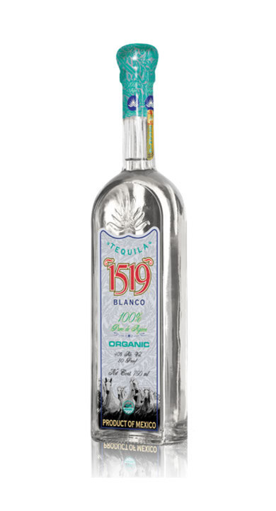 Bottle of 1519 Organic Tequila Blanco