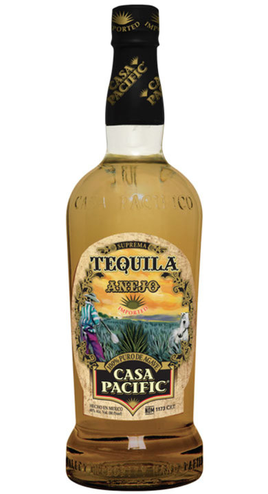 Bottle of Casa Pacific Añejo