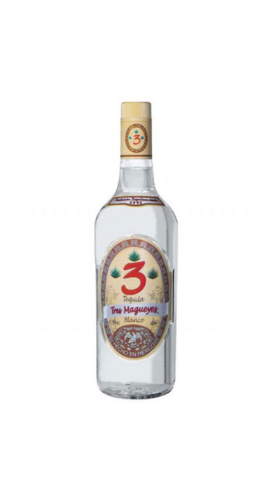 Bottle of 3 Magueyes Blanco