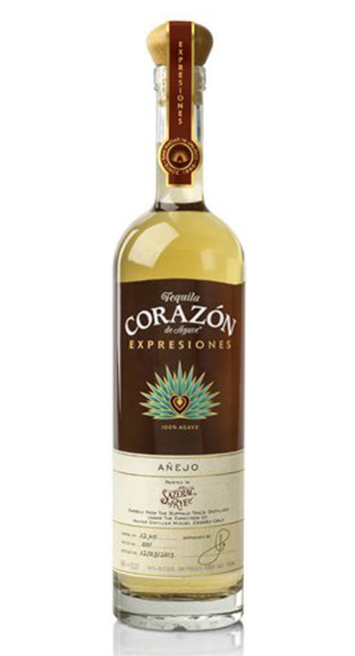 Bottle of Expresiones del Corazon Sazerac Rye Añejo