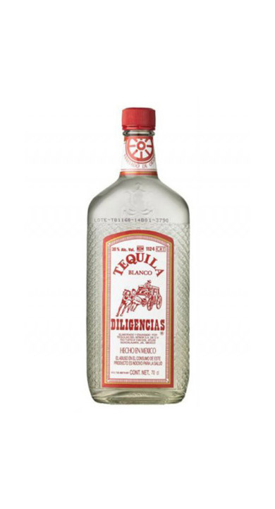 Bottle of Tequila Diligencias Blanco