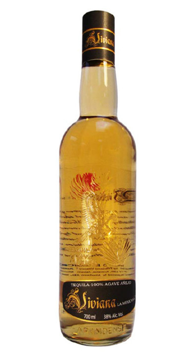 Bottle of Viviana la Mexicana Añejo