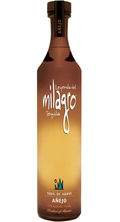 Bottle of Milagro Añejo