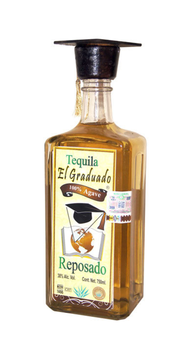 Bottle of El Graduado Reposado