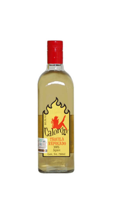 Bottle of El Caloron Reposado