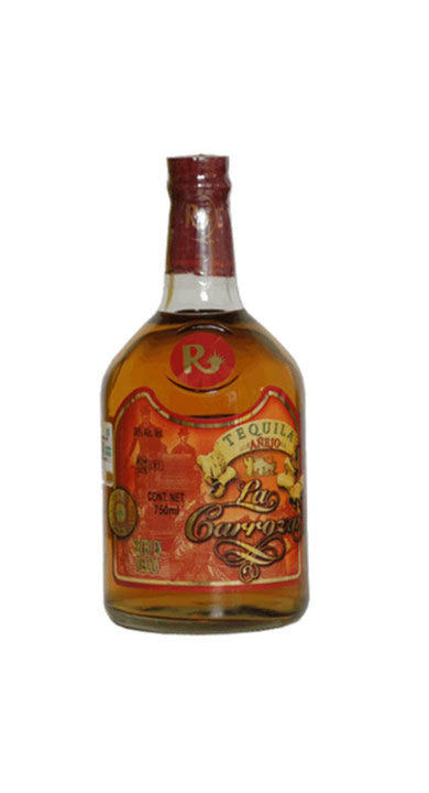 Bottle of La Carroza Añejo