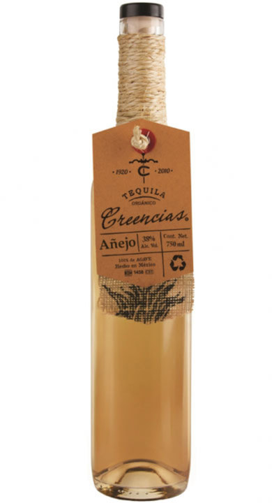 Bottle of Creencias Añejo