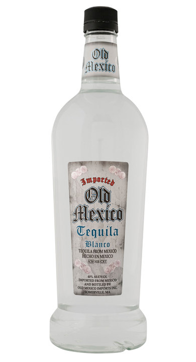 Bottle of Old Mexico Tequila Blanco
