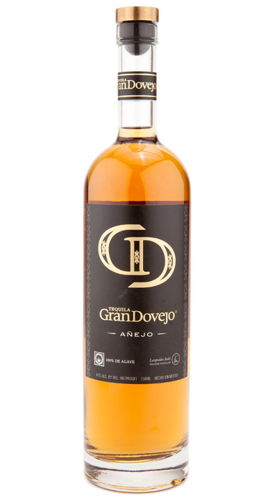 Bottle of Gran Dovejo K&L Exclusive Single Barrel Añejo