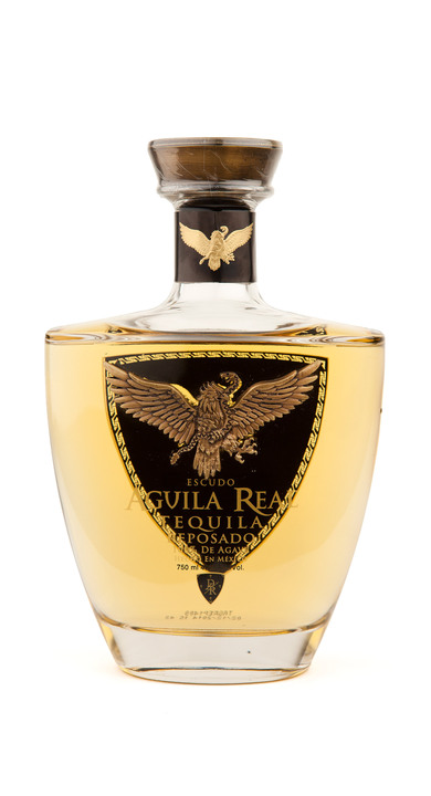 Bottle of Aguila Real Reposado