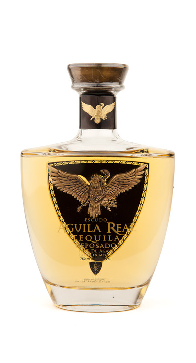 Bottle of Aguila Real Reposado