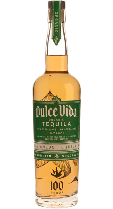 Bottle of Dulce Vida Tequila Añejo - Rocky Mountain Edition 