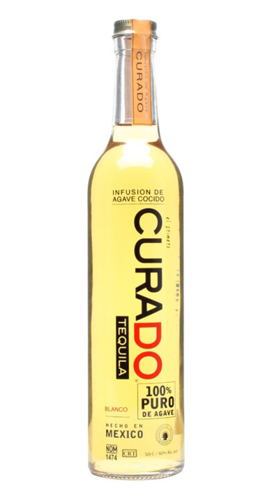 Bottle of Ocho Curado Agave-Infused Tequila