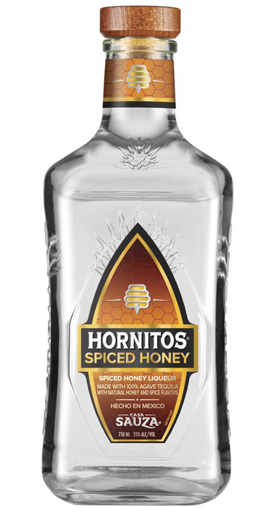 Bottle of Hornitos Spiced Honey