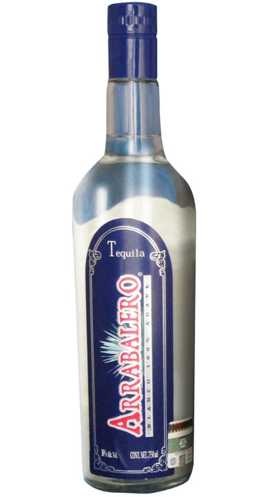 Bottle of Arrabalero Tequila Blanco