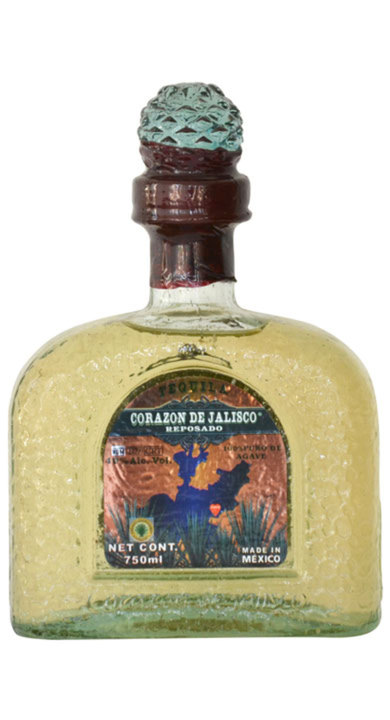 Bottle of Corazon de Jalisco Reposado