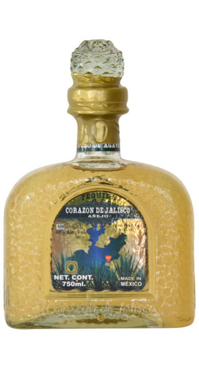 Bottle of Corazon de Jalisco Añejo