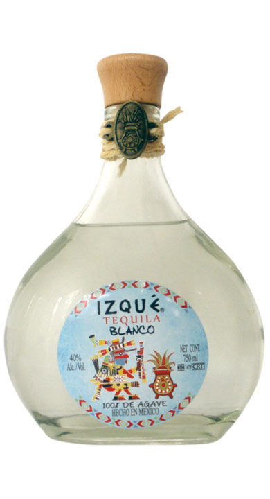 Bottle of Tequila Izqué Blanco