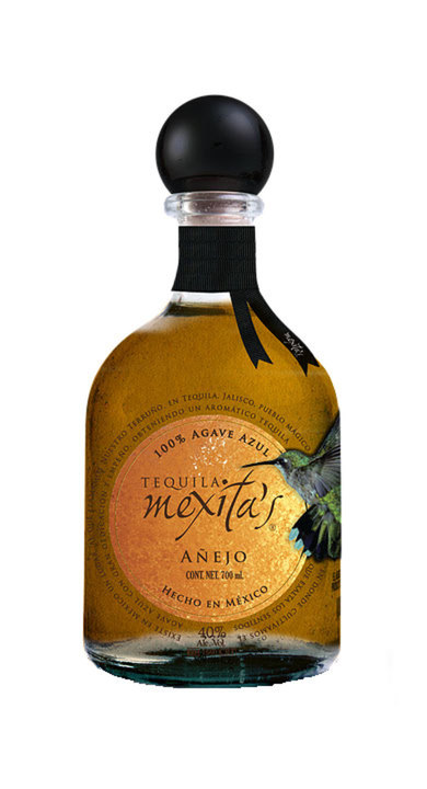 Bottle of Mexitas Añejo
