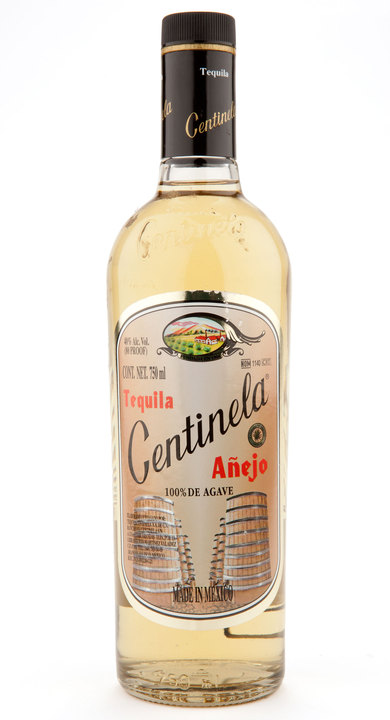 Bottle of Centinela Añejo
