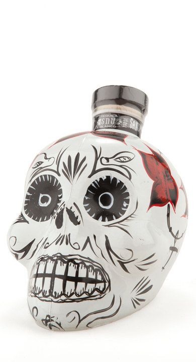 Bottle of Sangre de Vida Blanco Tequila