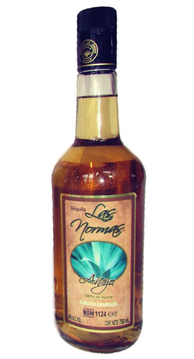 Bottle of Las Normas Añejo