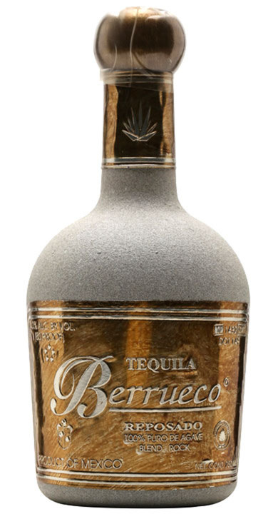 Bottle of Berrueco Reposado Tequila