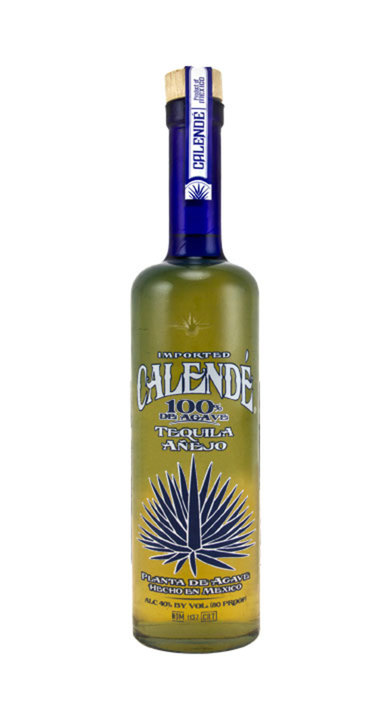 Bottle of Calendé 100% de Agave Añejo